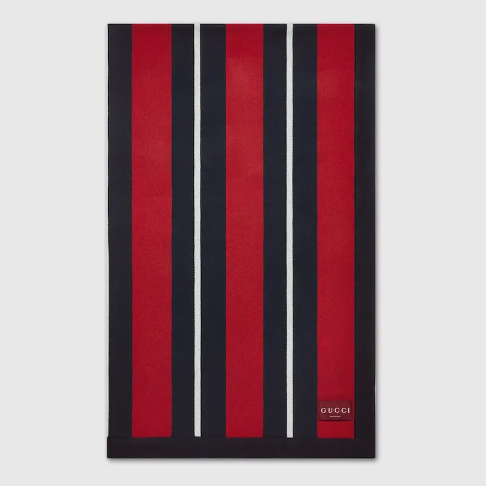 6934 - Gucci Web Wool Blanket - NWT